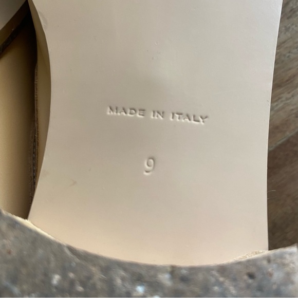 Everlane The Modern Leather Loafers Camel Tan brown 9 women Made In Italy - Picture 7 of 12